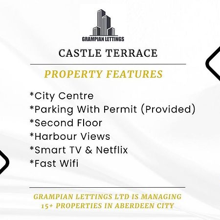 Castle Terrace - Grampian Lettings Ltd Lejlighed Aberdeen Eksteriør billede